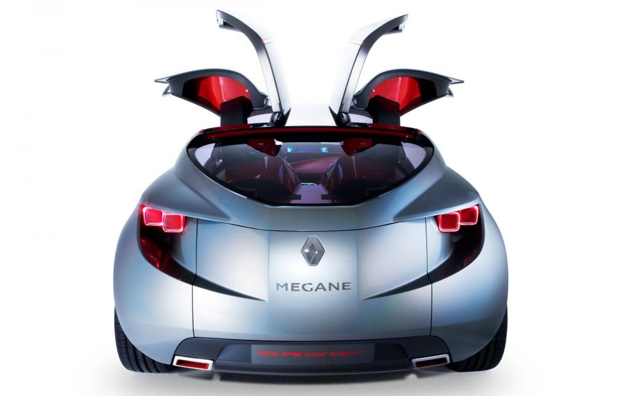  Renault Megane Coupe Concept 2008 года  (фото 17 из 28)